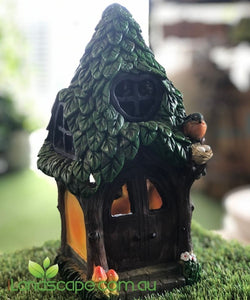 Solar Fairy Leafy Tree House