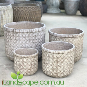 Woven Bamboo Cylinder
