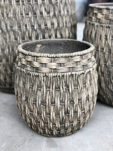 Woven Seagrass Drum