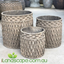 Woven Seagrass Cylinder